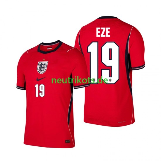 Fußballtrikot England Eberechi Eze 19 Herren Auswärts World Cup 2026 Kurzarm