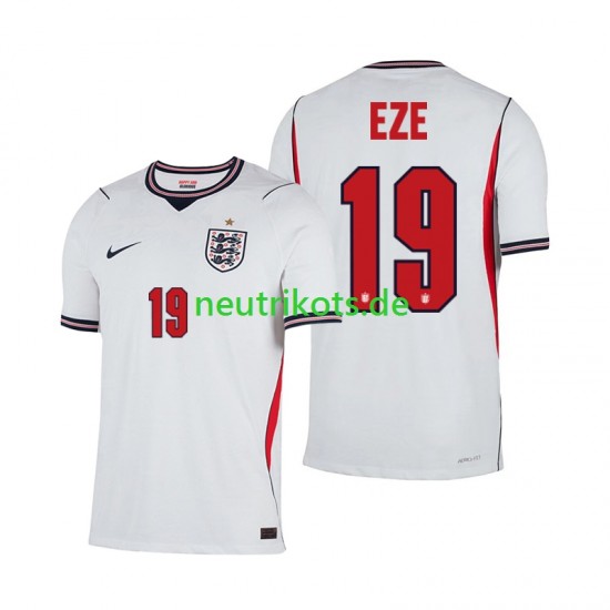 Fußballtrikot England Eberechi Eze 19 Herren Heim World Cup 2026 Kurzarm