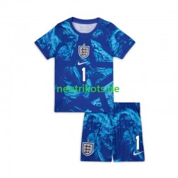 Fußballtrikot England Jordan Pickford 1 Torwart Kinder Ausweich World Cup 2026 Kurzarm