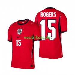 Fußballtrikot England Morgan Rogers 15 Herren Auswärts World Cup 2026 Kurzarm Fußballtrikot England Morgan Rogers 15 Herren Auswärts World Cup 2026 Kurzarm