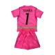 Fußballtrikot Frankreich Brice Samba 1 Torwart Kinder Auswärts World Cup 2026 Kurzarm