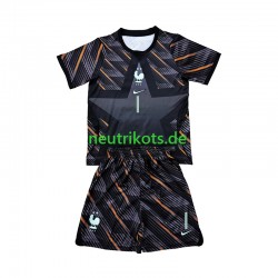 Fußballtrikot Frankreich Brice Samba 1 Torwart Kinder Heim World Cup 2026 Kurzarm