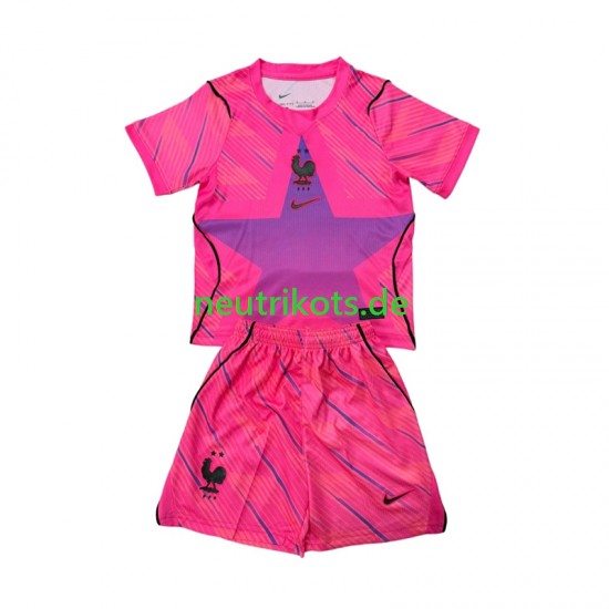 Fußballtrikot Frankreich Torwart Kinder Auswärts World Cup 2026 Kurzarm