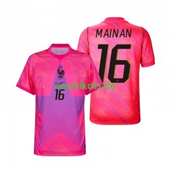 Fußballtrikot Frankreich Mike Maignan 16 Torwart Herren Auswärts World Cup 2026 Kurzarm