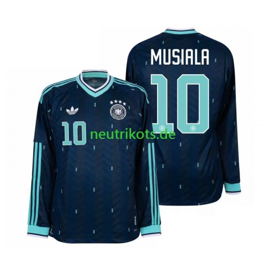 Fußballtrikot Deutschland Jamal Musiala 10 Herren Auswärts World Cup 2026 Langarm