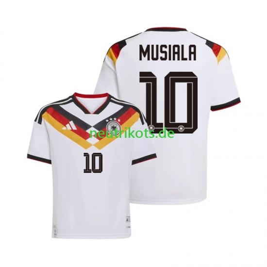 Fußballtrikot Deutschland Jamal Musiala 10 Herren Heim World Cup 2026 Kurzarm