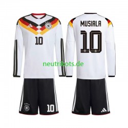 Fußballtrikot Deutschland Jamal Musiala 10 Kinder Heim World Cup 2026 Langarm Fußballtrikot Deutschland Jamal Musiala 10 Kinder Heim World Cup 2026 Langarm