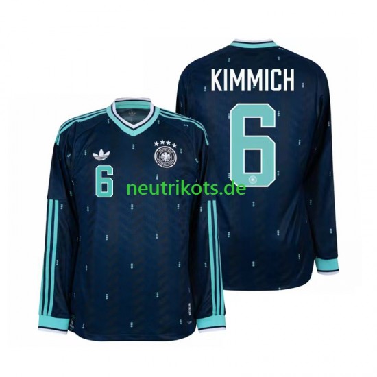 Fußballtrikot Deutschland Joshua Kimmich 6 Herren Auswärts World Cup 2026 Langarm