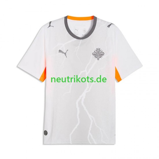 Fußballtrikot Island Herren Auswärts 2026 Kurzarm