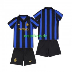 Fußballtrikot Inter Mailand Kinder Heim 2026-2027 Kurzarm