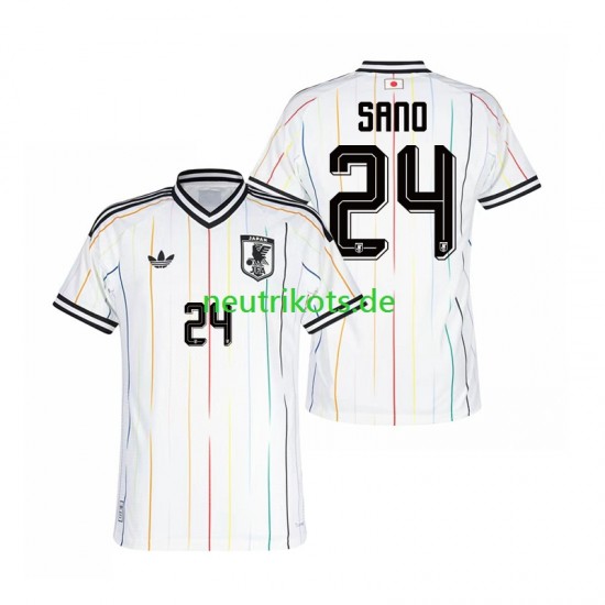 Fußballtrikot Japan Kaishu Sano 24 Herren Auswärts World Cup 2026 Kurzarm