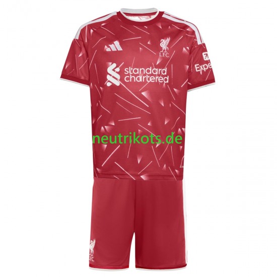 Fußballtrikot Liverpool Kinder Heim 2026-2027 Kurzarm