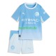 Fußballtrikot Manchester City Kinder Heim 2026-2027 Kurzarm