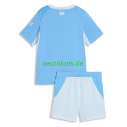 Fußballtrikot Manchester City Kinder Heim 2026-2027 Kurzarm