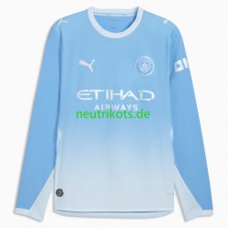 Fußballtrikot Manchester City Herren Heim 2026-2027 Langarm