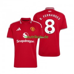 Fußballtrikot Manchester United Bruno Fernandes 8 Herren Heim 2026-2027 Kurzarm
