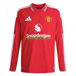 Fußballtrikot Manchester United Herren Heim 2026-2027 Langarm