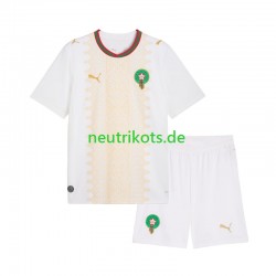Fußballtrikot Marokko Kinder Auswärts 2026 Kurzarm