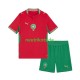 Fußballtrikot Marokko Kinder Heim 2026 Kurzarm