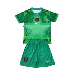 Fußballtrikot Niederlande Torwart Kinder Ausweich World Cup 2026 Kurzarm