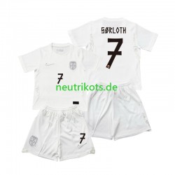 Fußballtrikot Norwegen Alexander Sorloth 7 Kinder Ausweich World Cup 2026 Kurzarm