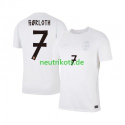 Fußballtrikot Norwegen Alexander Sorloth 7 Herren Ausweich World Cup 2026 Kurzarm