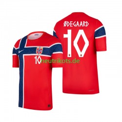Fußballtrikot Norwegen Martin Odegaard 10 Herren Heim World Cup 2026 Kurzarm Fußballtrikot Norwegen Martin Odegaard 10 Herren Heim World Cup 2026 Kurzarm