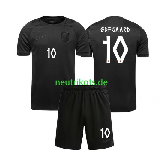Fußballtrikot Norwegen Martin Odegaard 10 Kinder Auswärts World Cup 2026 Kurzarm