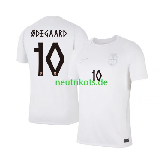 Fußballtrikot Norwegen Martin Odegaard 10 Herren Ausweich World Cup 2026 Kurzarm