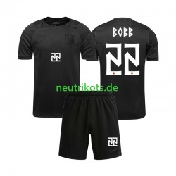 Fußballtrikot Norwegen Oscar Bobb 22 Kinder Auswärts World Cup 2026 Kurzarm
