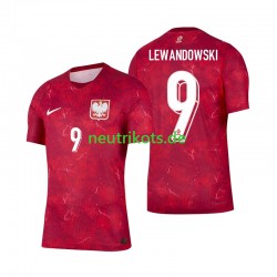 Fußballtrikot Polen Robert Lewandowski 9 Herren Auswärts 2026 Kurzarm