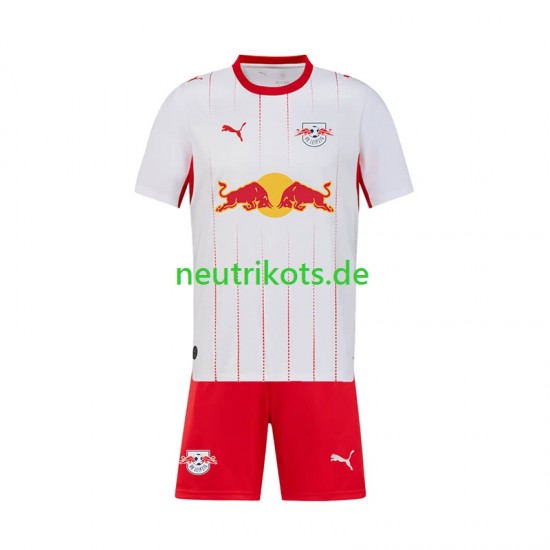 Fußballtrikot RB Leipzig Kinder Heim 2026-2027 Kurzarm