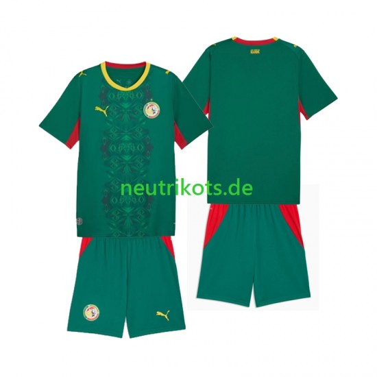 Fußballtrikot Senegal Kinder Auswärts 2026 2027 Kurzarm