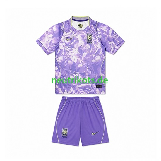 Fußballtrikot Südkorea Kinder Auswärts World Cup 2026 Kurzarm
