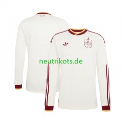 Fußballtrikot Spanien Herren Auswärts World Cup 2026 Langarm