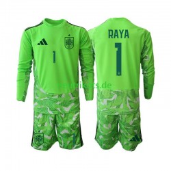 Fußballtrikot Spanien David Raya 1 6th Green color Torwart Kinder World Cup 2026 Langarm Fußballtrikot Spanien David Raya 1 6th Green color Torwart Kinder World Cup 2026 Langarm