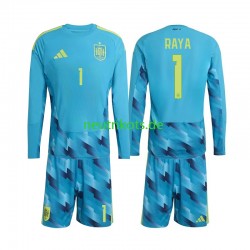 Fußballtrikot Spanien David Raya 1 Torwart Kinder Heim World Cup 2026 Langarm Fußballtrikot Spanien David Raya 1 Torwart Kinder Heim World Cup 2026 Langarm