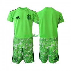 Fußballtrikot Spanien 6th Green color Torwart Kinder World Cup 2026 Kurzarm Fußballtrikot Spanien 6th Green color Torwart Kinder World Cup 2026 Kurzarm