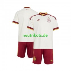 Fußballtrikot Spanien Kinder Auswärts World Cup 2026 Kurzarm