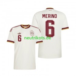 Fußballtrikot Spanien Mikel Merino 6 Herren Auswärts World Cup 2026 Kurzarm
