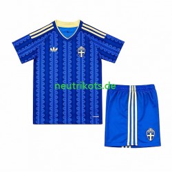 Fußballtrikot Schweden Kinder Auswärts World Cup 2026 Kurzarm