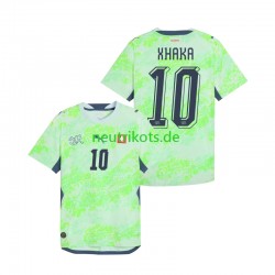 Fußballtrikot Schweiz Granit Xhaka 10 Herren Auswärts World Cup 2026 Kurzarm Fußballtrikot Schweiz Granit Xhaka 10 Herren Auswärts World Cup 2026 Kurzarm