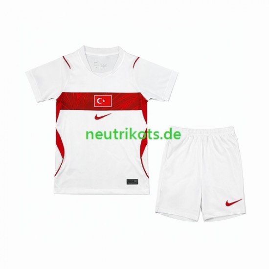 Fußballtrikot Türkei Kinder Auswärts World Cup 2026 Kurzarm