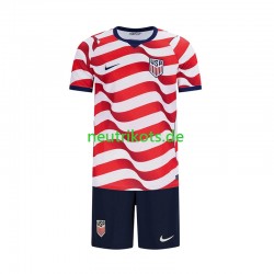 Fußballtrikot USA Kinder Heim World Cup 2026 Kurzarm