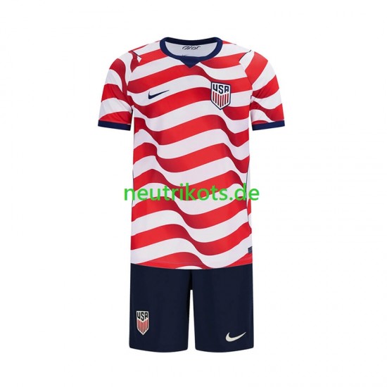 Fußballtrikot USA Kinder Heim World Cup 2026 Kurzarm
