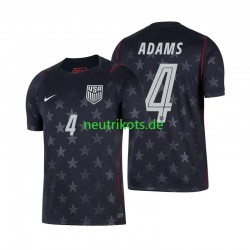 Fußballtrikot USA Tyler Adams 4 Herren Auswärts World Cup 2026 Kurzarm