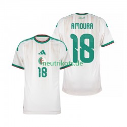 Fußballtrikot Algerien Mohamed Amoura 18 Herren Heim 2026 Kurzarm