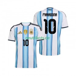 Fußballtrikot Argentinien Maradona 10 Herren Heim World Cup 2026 Kurzarm