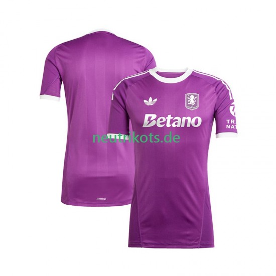 Fußballtrikot Aston Villa Torwart Herren Ausweich 2025-2026 Kurzarm