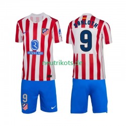 Fußballtrikot Atlético Madrid Alexander Sorloth 9 Kinder Heim 2025-2026 Kurzarm